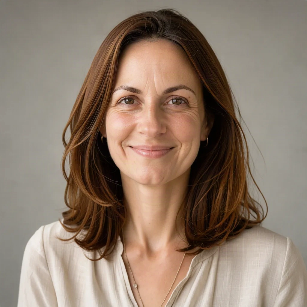 Portrait de Camille Dubois, guide Rome et Florence